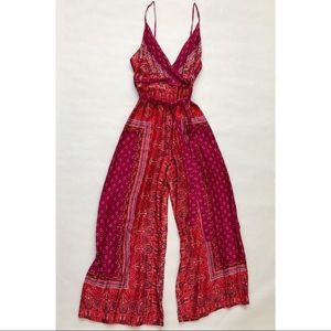 Free People Bandana Jumpsuit
